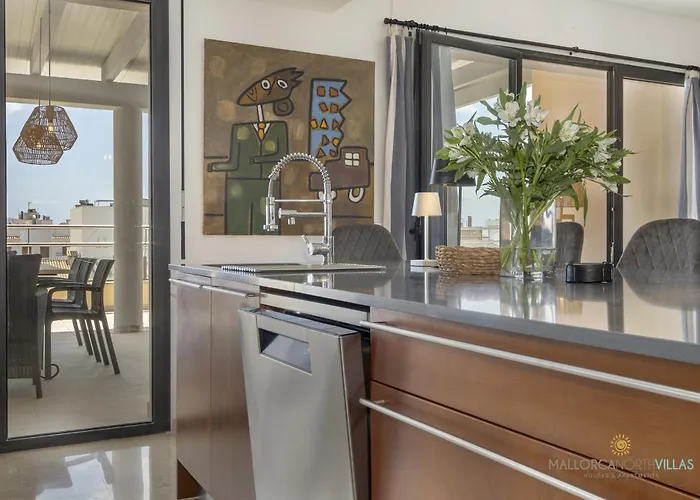 Daire Cala Ventura Penthouse *